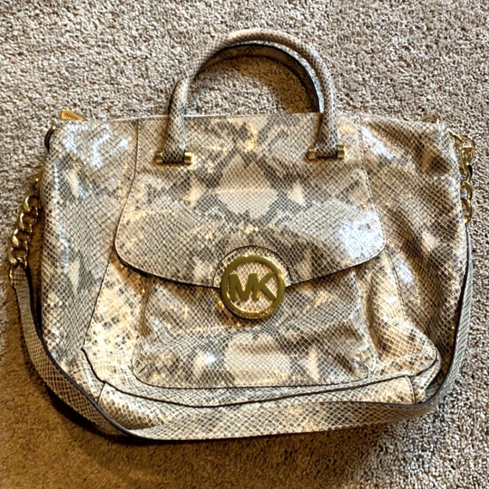 MK snake purse